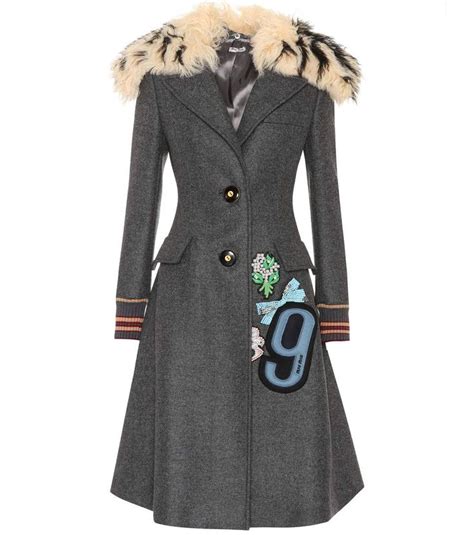 miu miu bow coat|Luxury Women's Coats and Jackets .